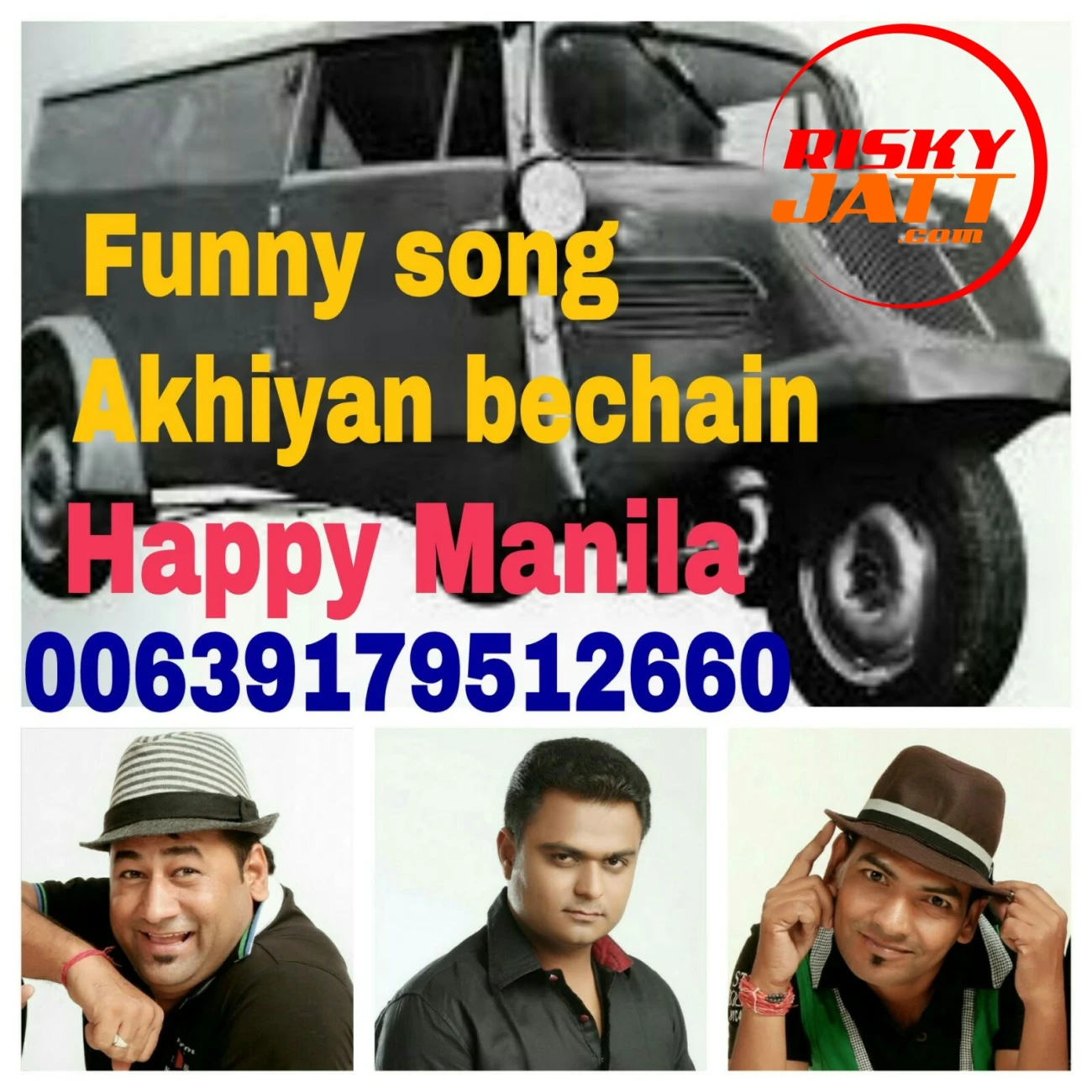 Download Akhiyan Bechain Funny Song Happy Manila mp3 song