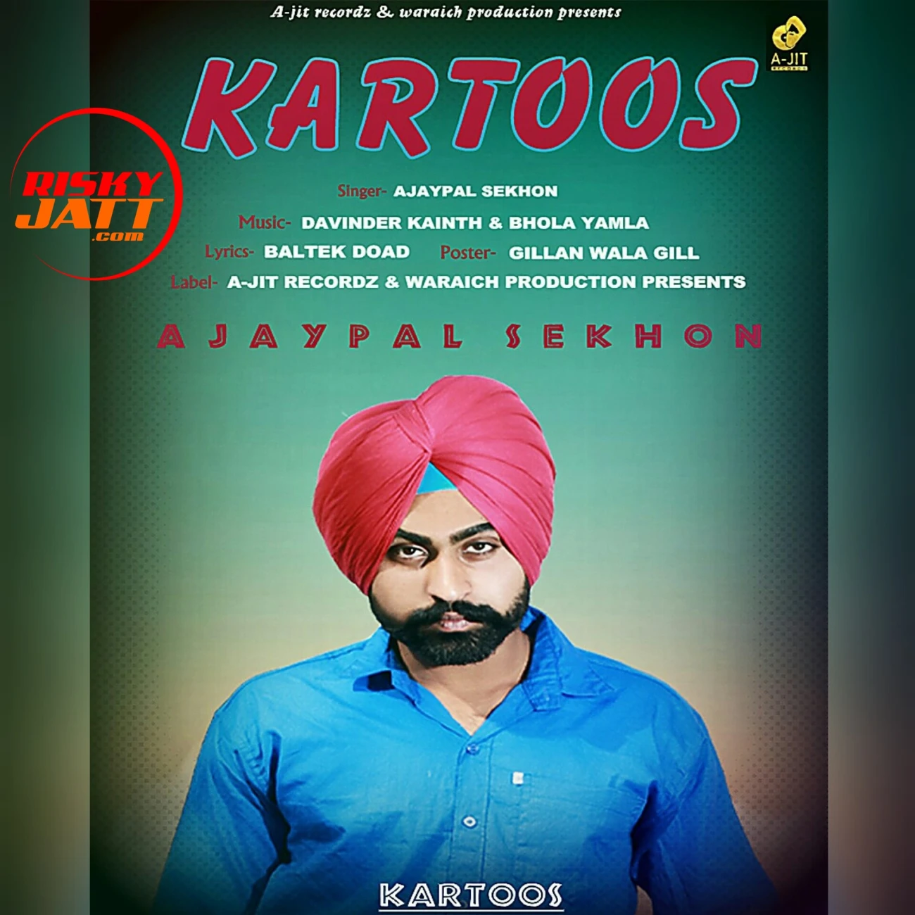 Download Kartoos Ajaypal Sekhon mp3 song, Kartoos Ajaypal Sekhon full album download