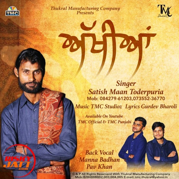 Download Akhiyan Satish Maan Toderpuria mp3 song