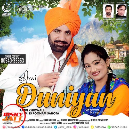 Download Duniyan Pappi Khiowali, Miss Poonam Sahota mp3 song, Duniyan Pappi Khiowali, Miss Poonam Sahota full album download