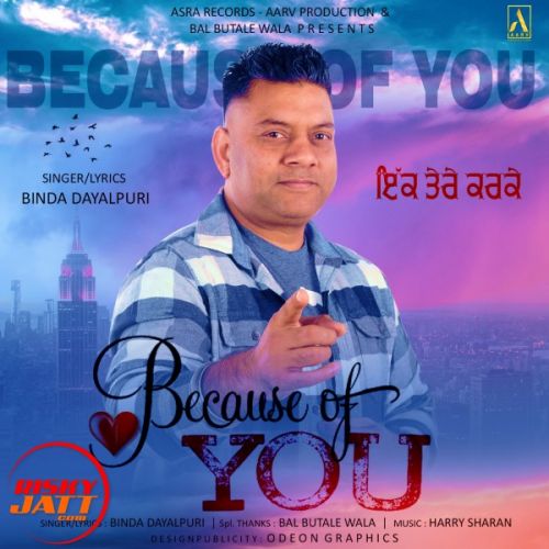 Download Because of You Binda Dayalpuri mp3 song, Because of You Binda Dayalpuri full album download