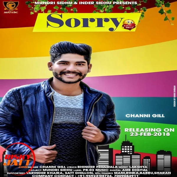 Download Sorry Channi Gill mp3 song, Sorry Channi Gill full album download