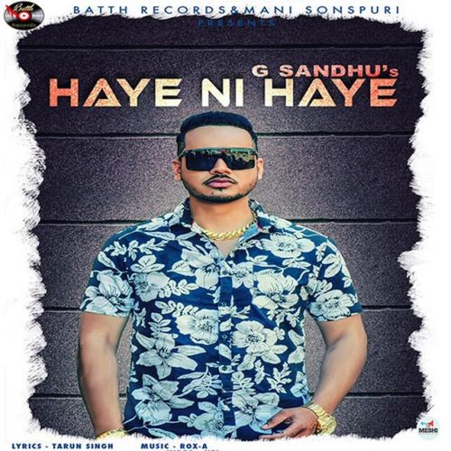Download Haye Ni Haye G Sandhu mp3 song, Haye Ni Haye G Sandhu full album download