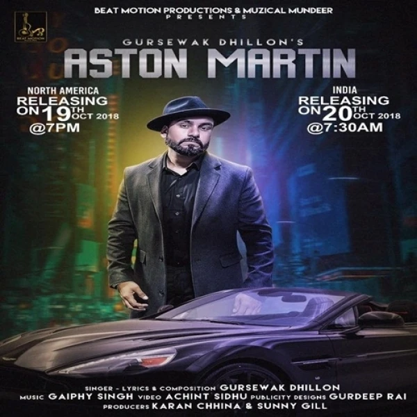 Download Aston Martin Gursewak Dhillon mp3 song