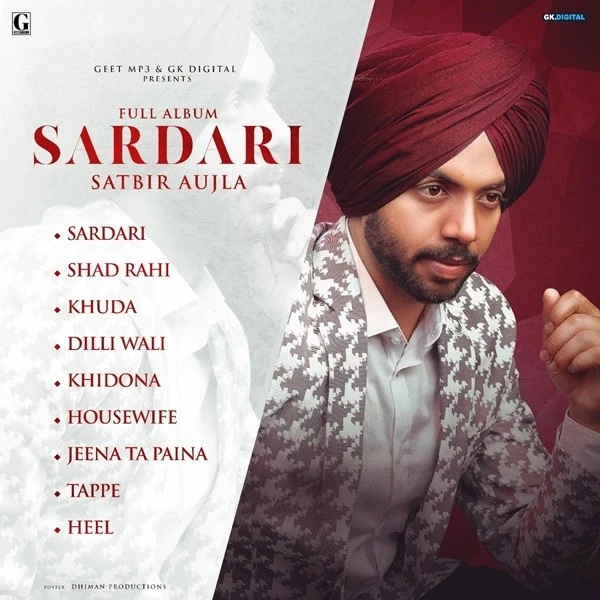 Download Khidona Satbir Aujla mp3 song, Sardari Satbir Aujla full album download