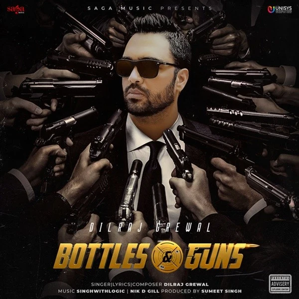 Download Bottles & Guns Dilraj Grewal mp3 song