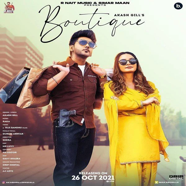 Download Boutique Gurlez Akhtar and Akash Gill mp3 song