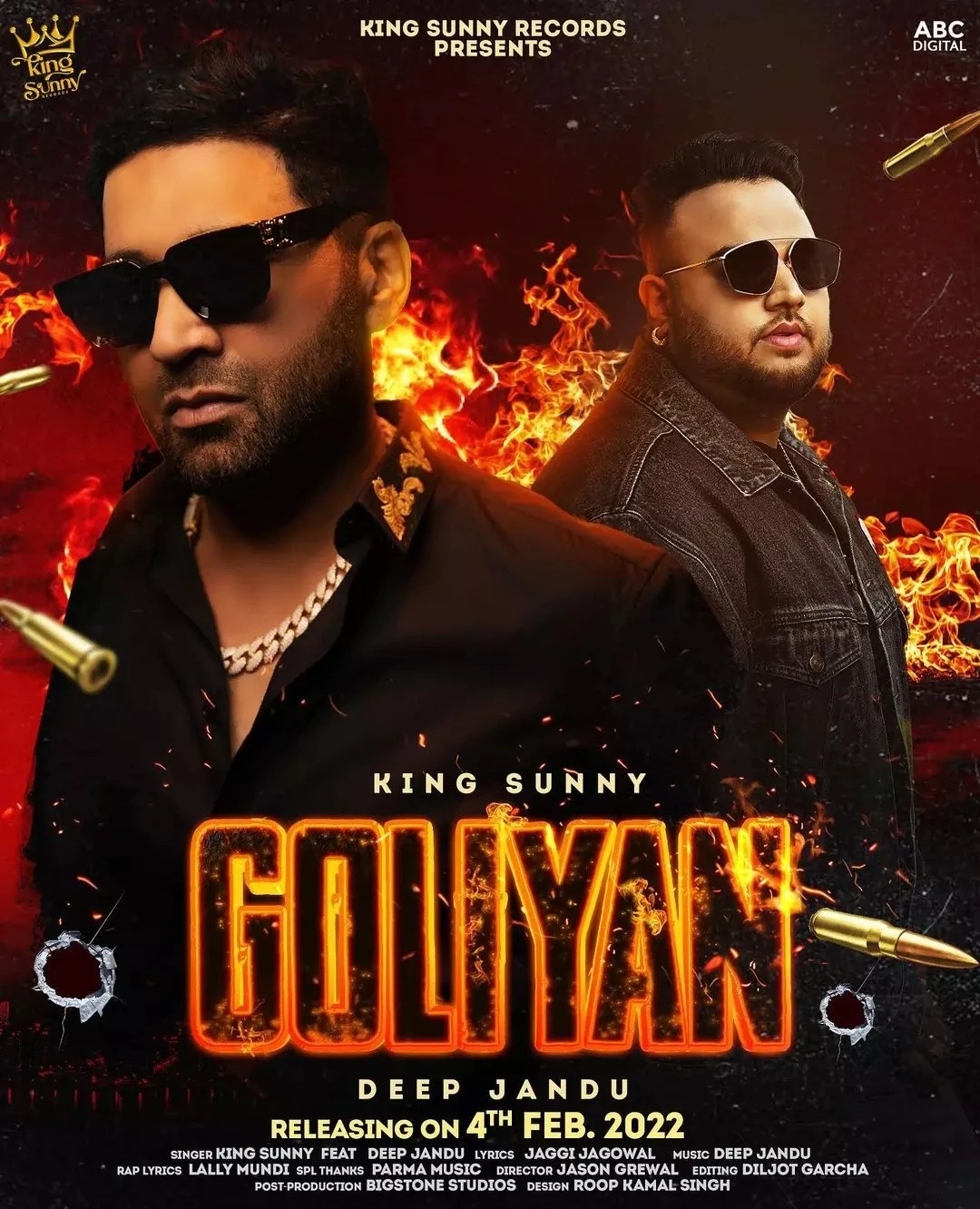 Download Goliyan King Sunny, Deep Jandu mp3 song, Goliyan King Sunny, Deep Jandu full album download
