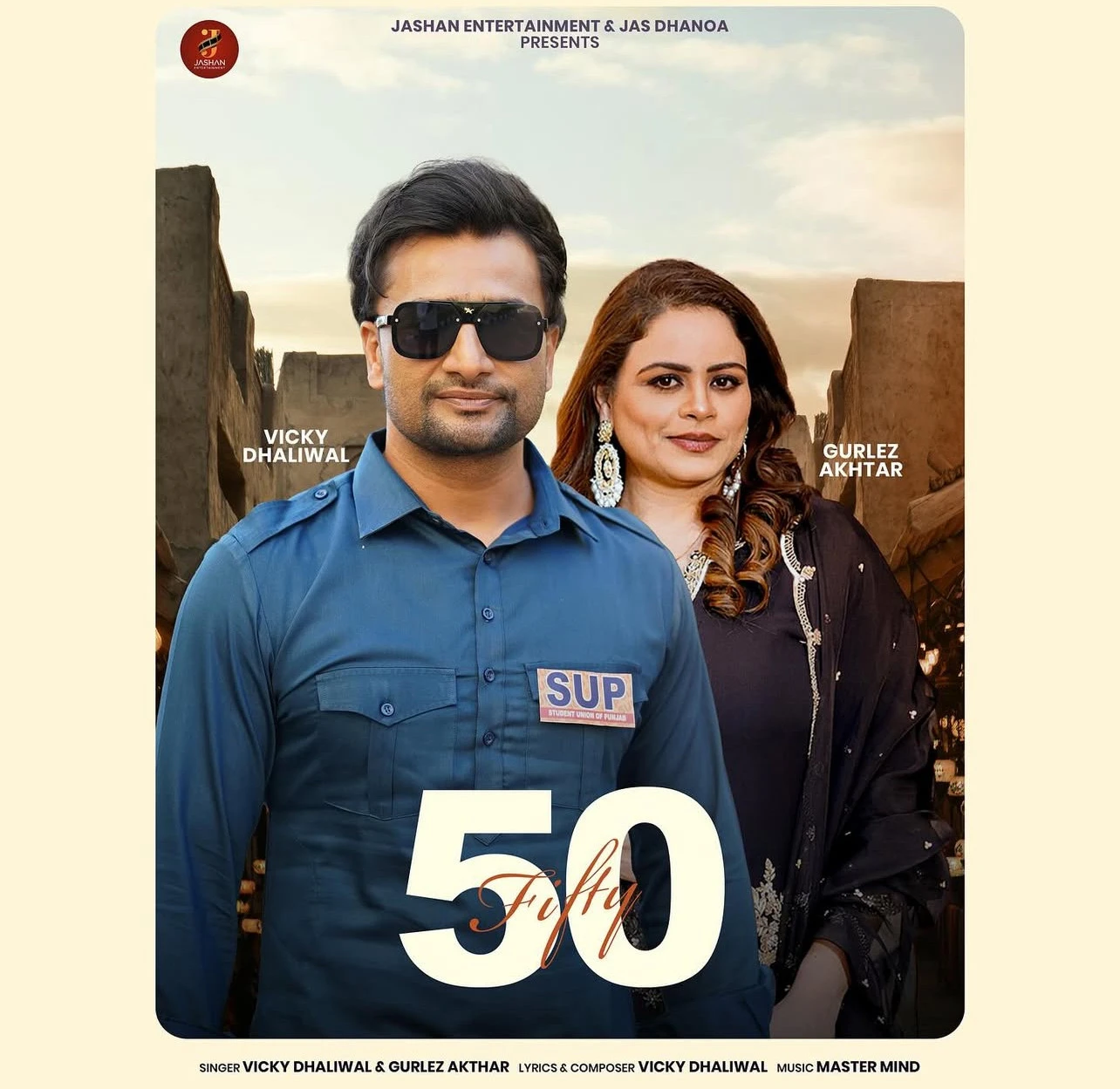 Download Fifty Vicky Dhaliwal, Gurlez Akhtar mp3 song, Fifty Vicky Dhaliwal, Gurlez Akhtar full album download