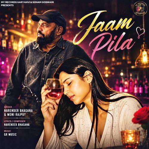 Download Jaam Pila Narender Bhagana, Moni Rajput mp3 song, Jaam Pila Narender Bhagana, Moni Rajput full album download