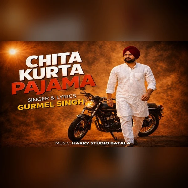 Download Chita kurta pajama Gurmel Singh mp3 song, Chita kurta pajama Gurmel Singh full album download